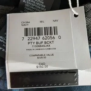 Coach Lovely Butterfly Print Bucket   Hat Size Med/Large + Gift Box Nwt ❤ Coach women main image 2